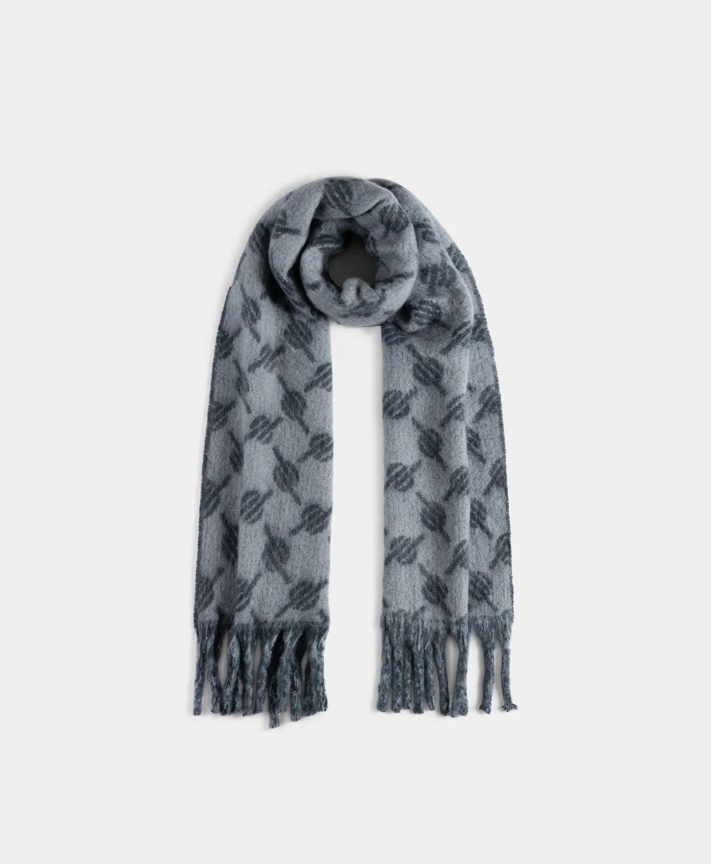 DAILY PAPER - Riyo monogram scarf - Sky captain - Headz Up 
