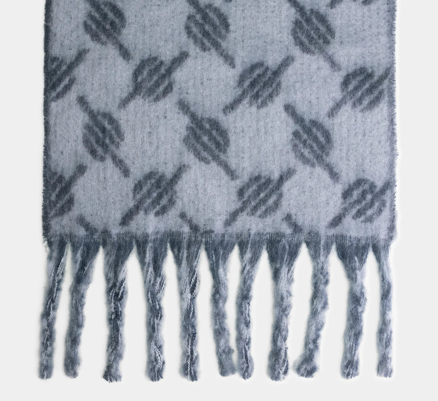 DAILY PAPER - Riyo monogram scarf - Sky captain - Headz Up 