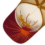 Stetson - Dawn Trucker Cap - Stone/Red/Orange - Headz Up 