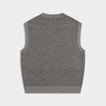 DAILY PAPER - Script logo knit vest - Desert sage - Headz Up 