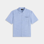 DAILY PAPER - Script ss shirt - Blue - Headz Up 