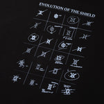 DAILY PAPER - Shield evolution hoodie - Black - Headz Up 