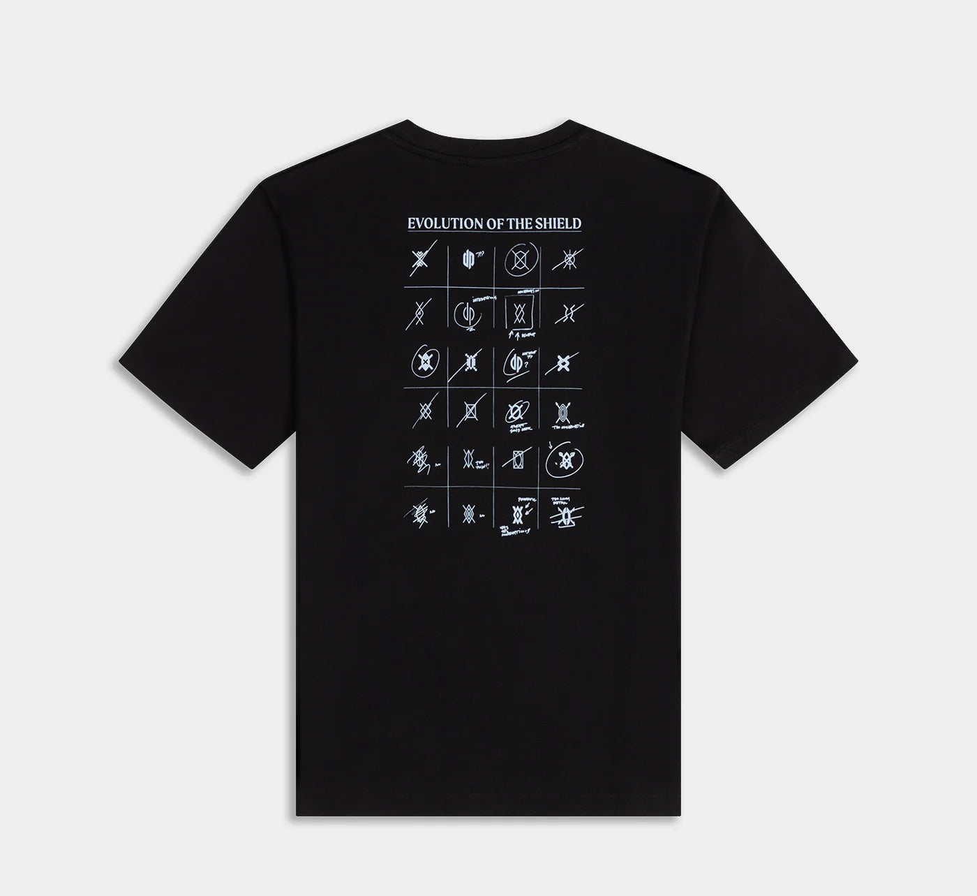 DAILY PAPER - Shield evolution ss tee - Black - Headz Up 