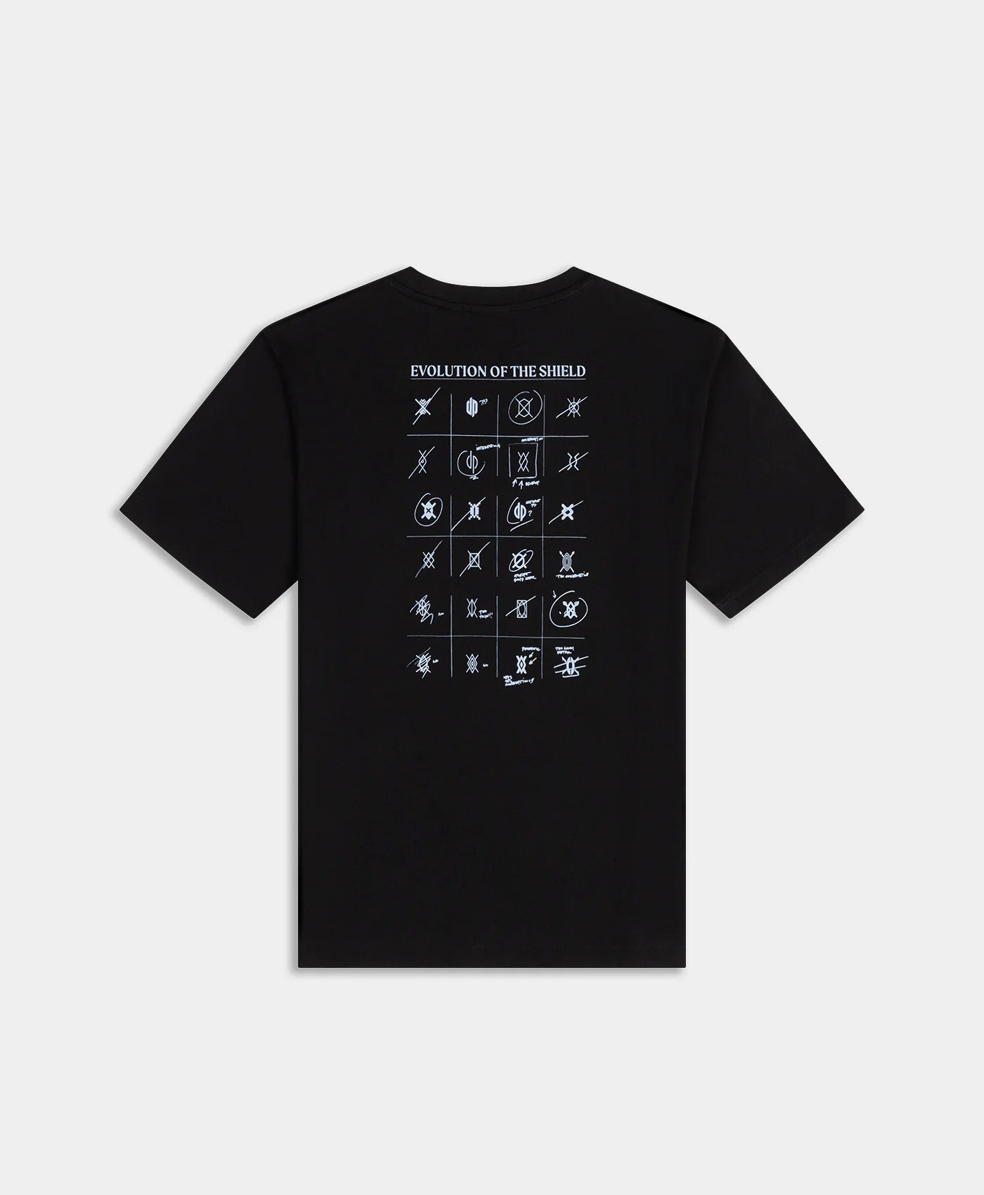 DAILY PAPER - Shield evolution ss tee - Black - Headz Up 