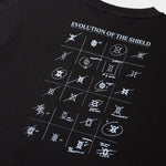 DAILY PAPER - Shield evolution ss tee - Black - Headz Up 