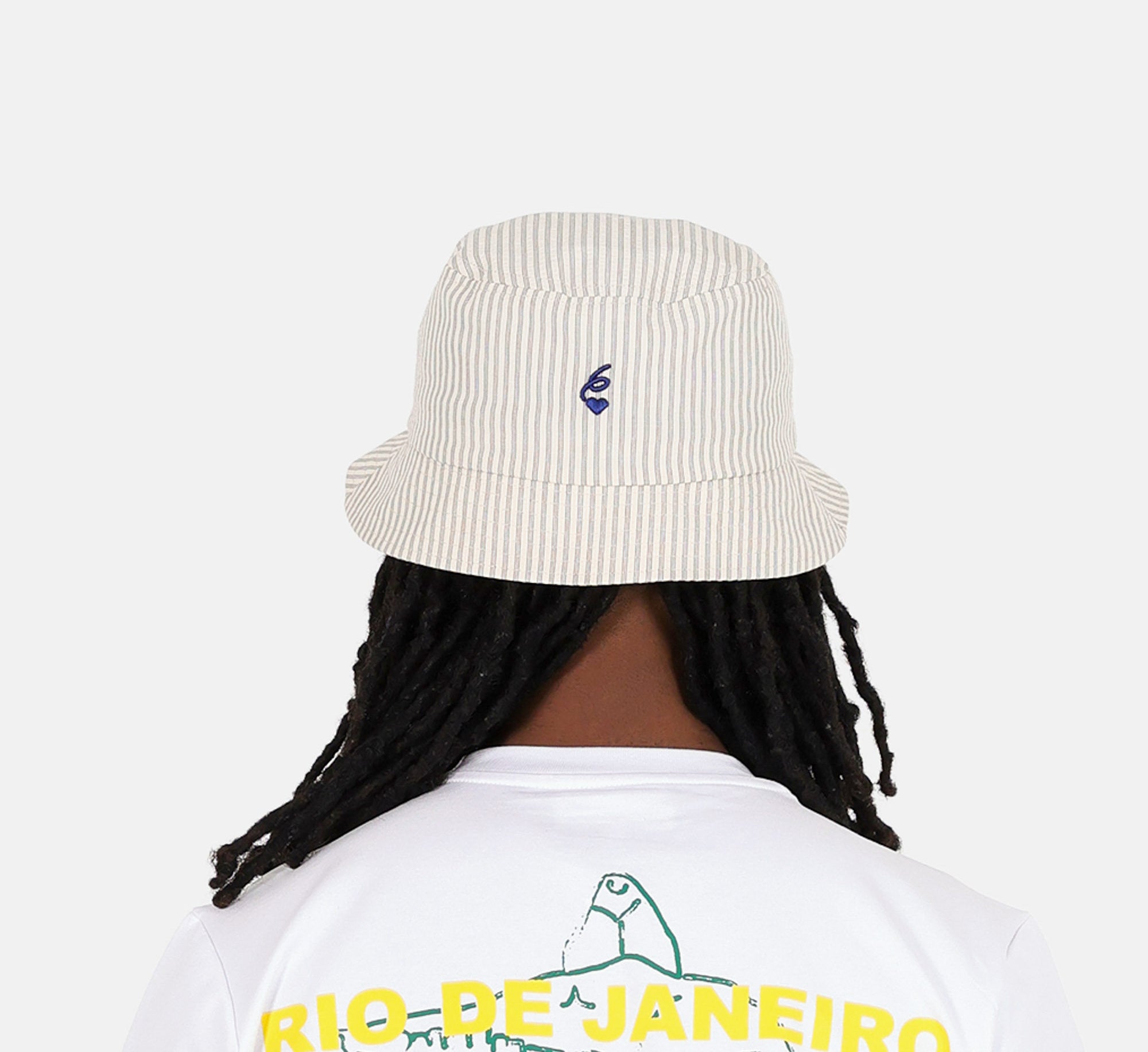 SIXTH JUNE - Textured Stripes Hat - Navy - Headz Up 