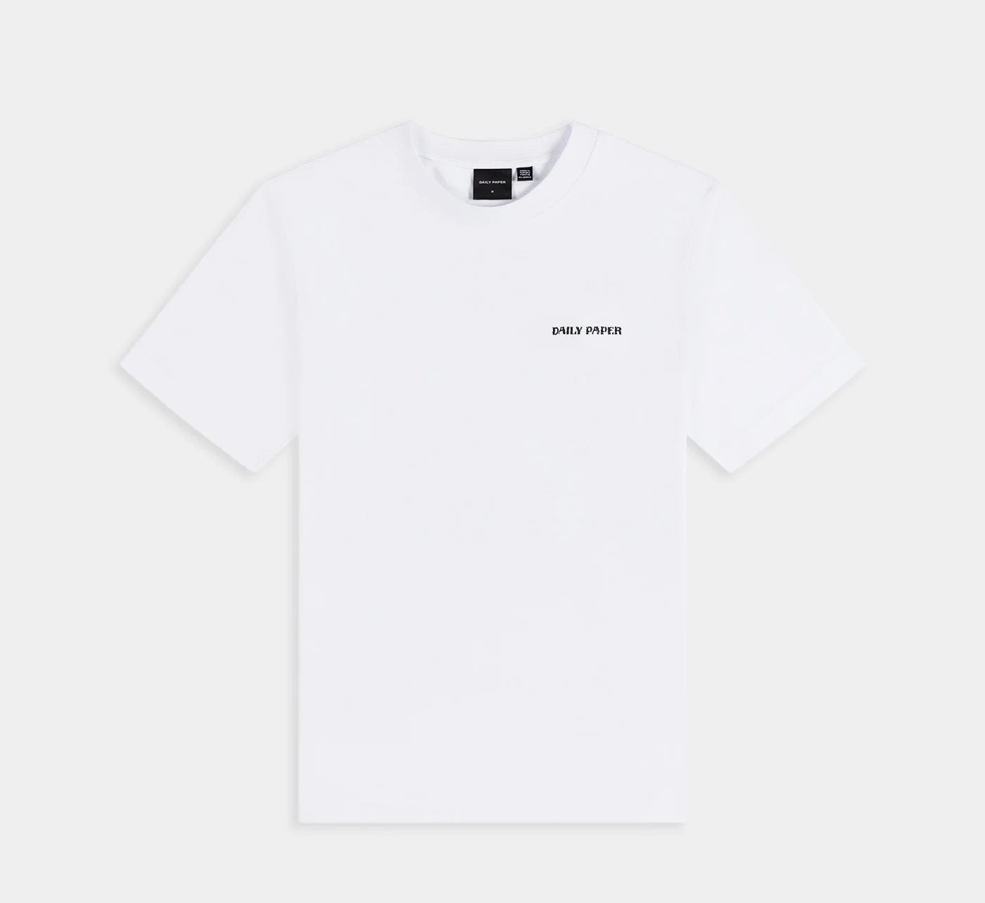 DAILY PAPER - Snake shield ss tee - White - Headz Up 