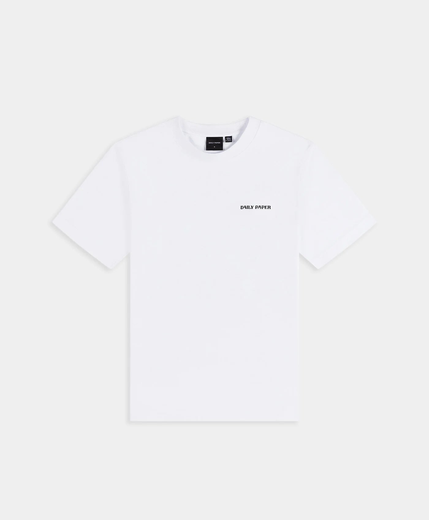 DAILY PAPER - Snake shield ss tee - White - Headz Up 
