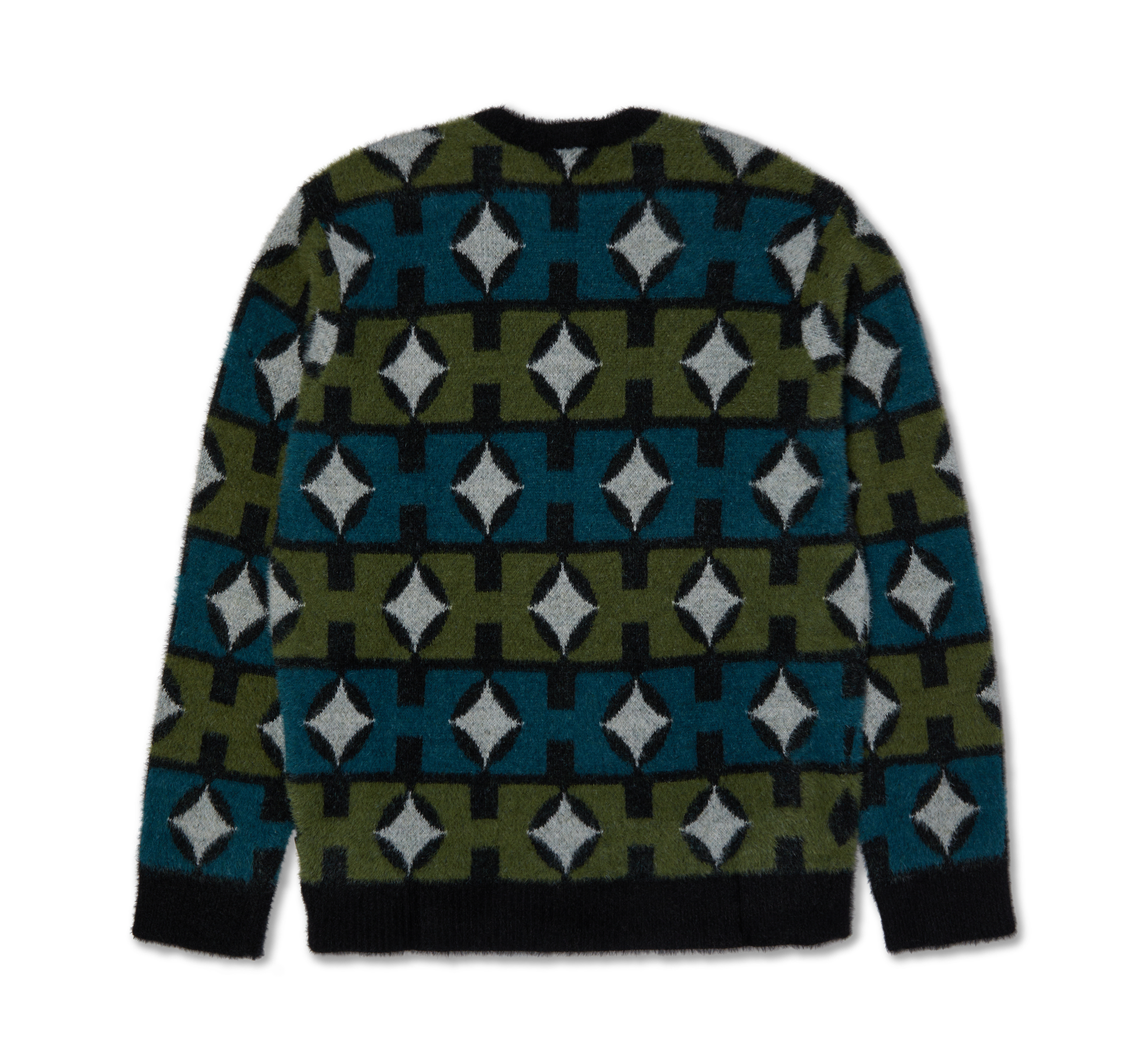 HUF - Space Age Crewneck Sweater - Pine - Headz Up 