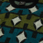 HUF - Space Age Crewneck Sweater - Pine - Headz Up 