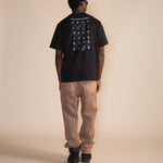 DAILY PAPER - Shield evolution ss tee - Black - Headz Up 