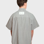 LAU LAU - Short Sleeve Striped Shirt - Black/White - Headz Up 