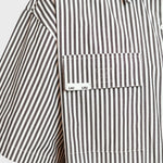 LAU LAU - Short Sleeve Striped Shirt - Black/White - Headz Up 