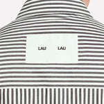 LAU LAU - Short Sleeve Striped Shirt - Black/White - Headz Up 