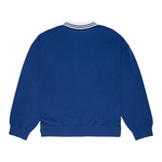 PAS DE MER - Stoned Island Polo Longsleeve - Blue - Headz Up 