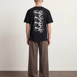 PAS DE MER - Stone island T-shirt - Black - Headz Up 