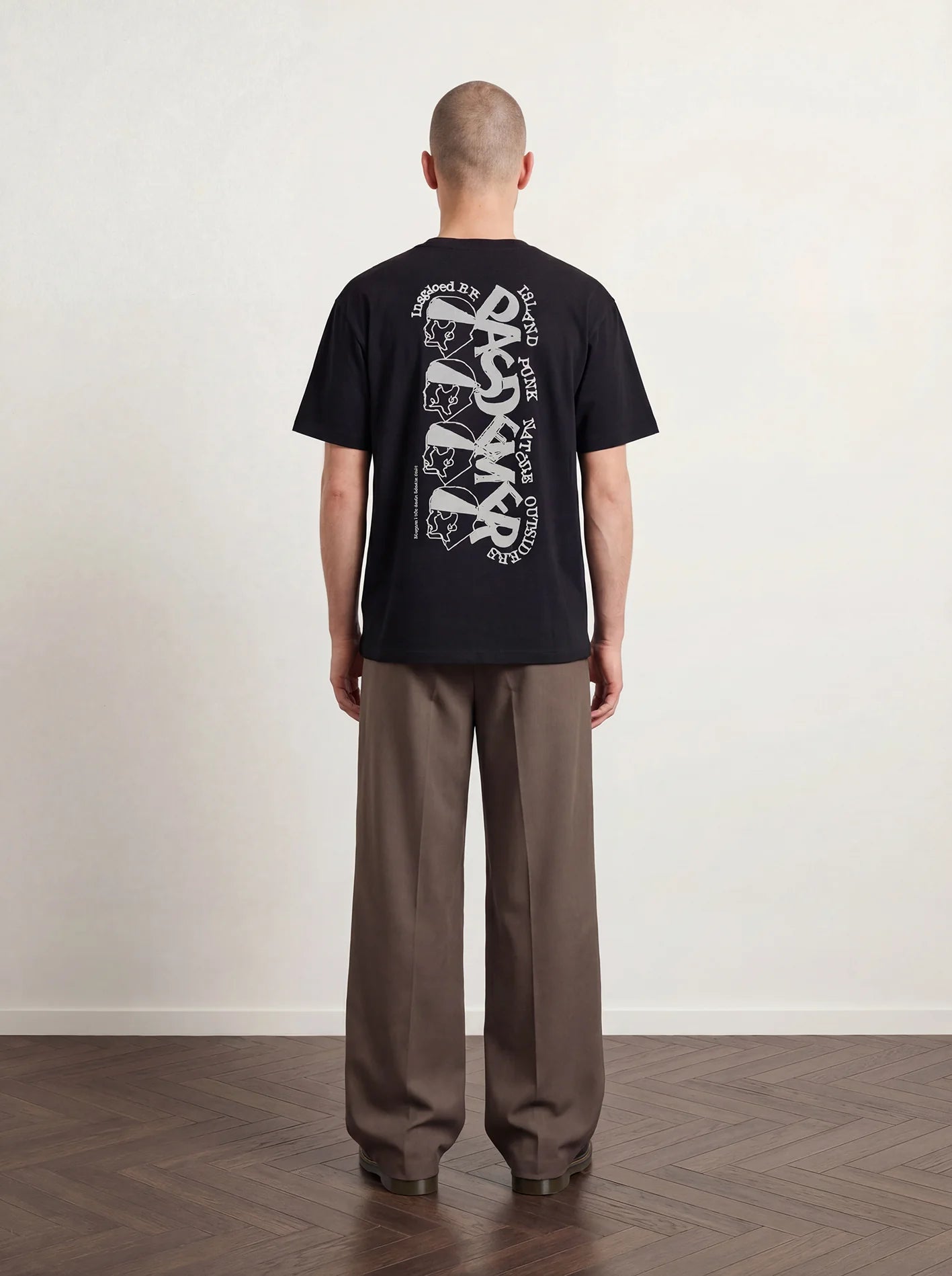 PAS DE MER - Stone island T-shirt - Black - Headz Up 