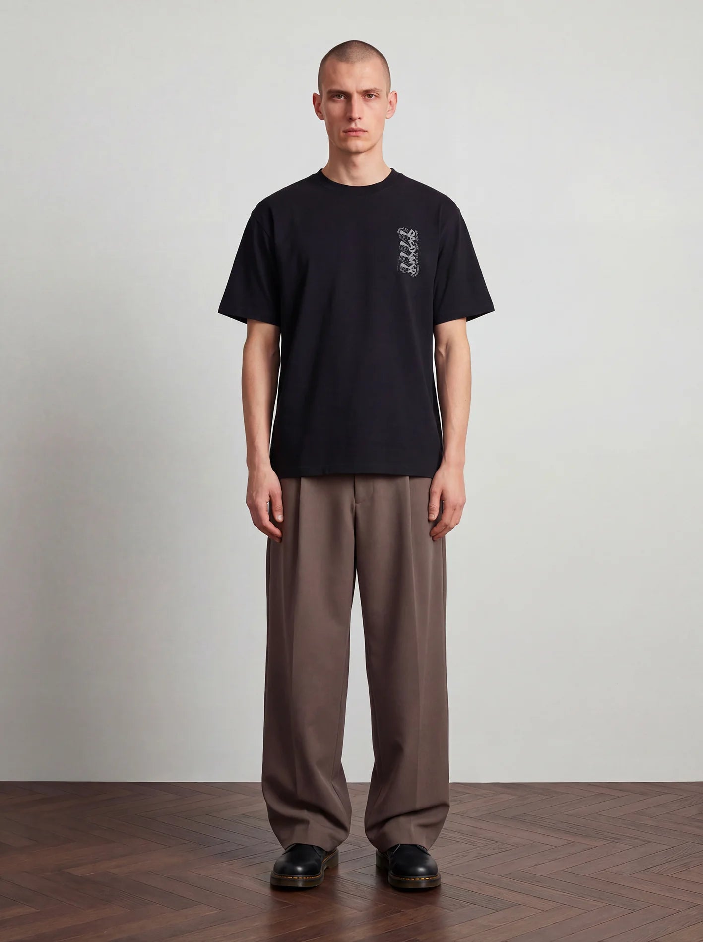 PAS DE MER - Stone island T-shirt - Black - Headz Up 