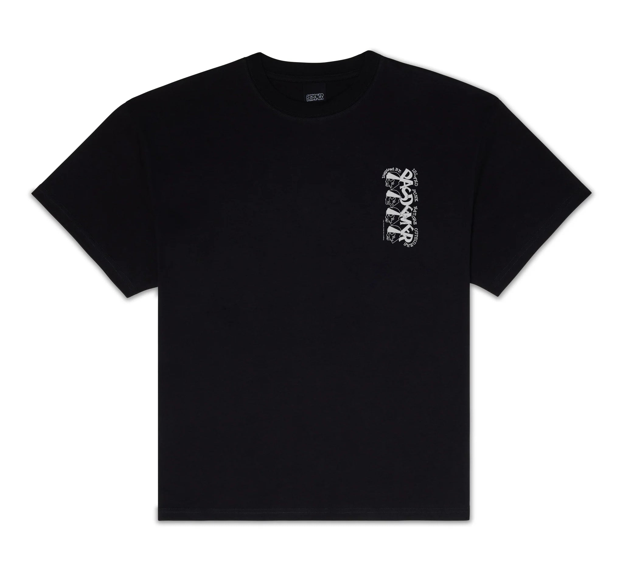 PAS DE MER - Stone island T-shirt - Black - Headz Up 