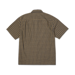HUF - Stretch Micro Plaid S/S Shirt - CLAY - Headz Up 