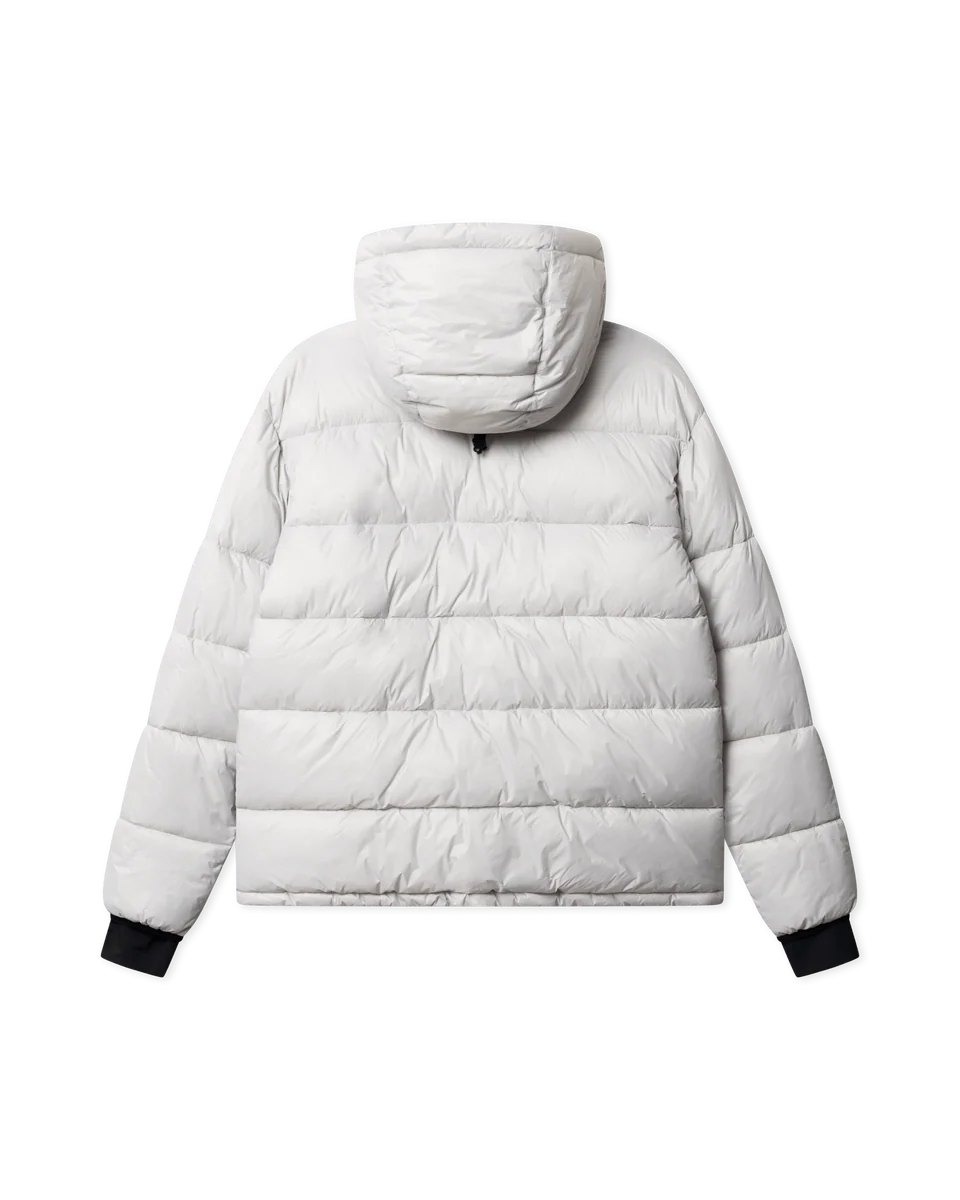 BLS Samurai Jacket i hvid, set forfra med karakteristiske samuraidetaljer