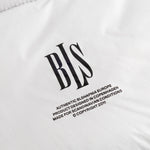 BLS Samurai Jacket i hvid med japansk inspireret design viste forfra
