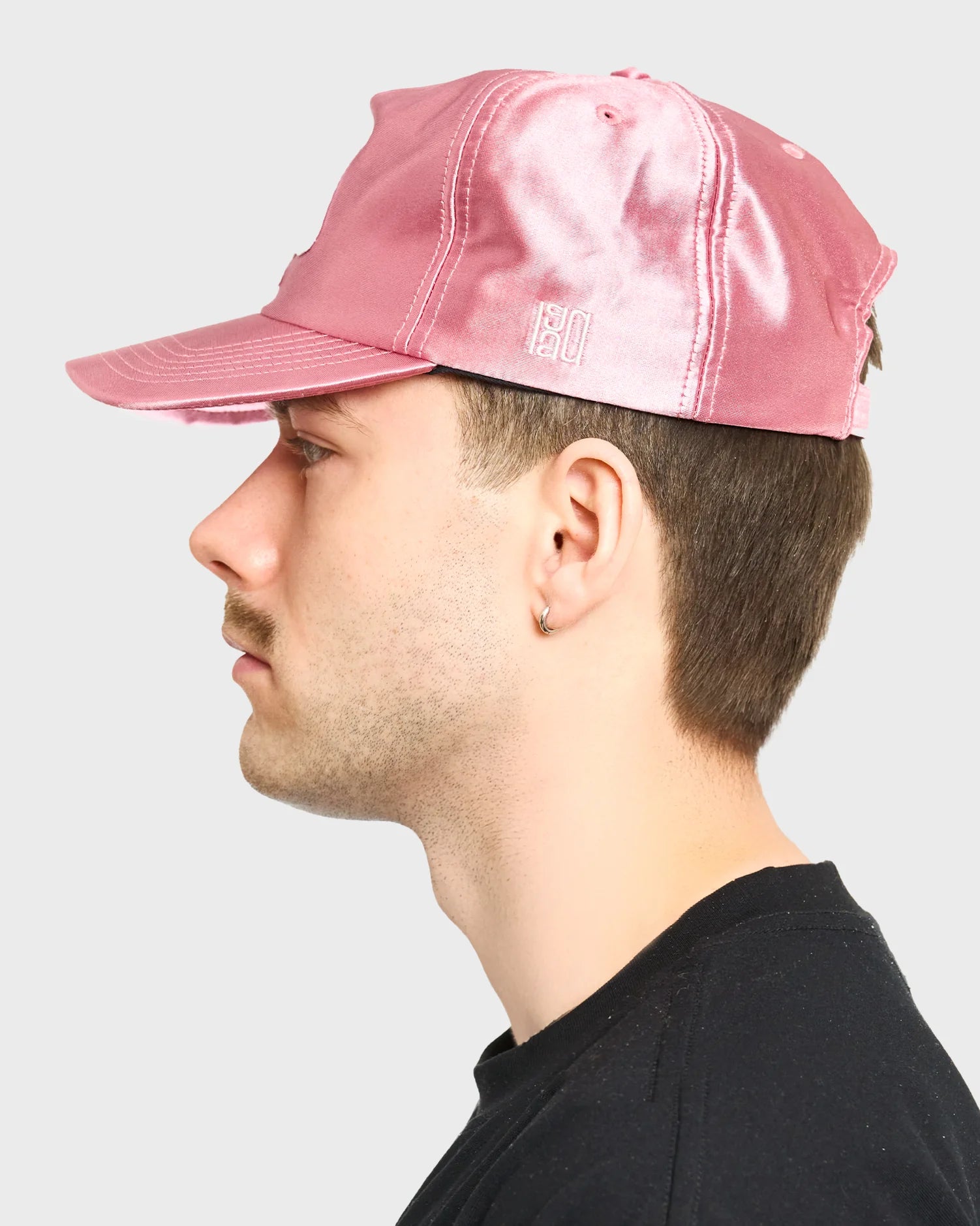 LAU LAU - Baseball Cap - Pink Satin - Headz Up 