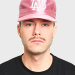 LAU LAU - Baseball Cap - Pink Satin - Headz Up 