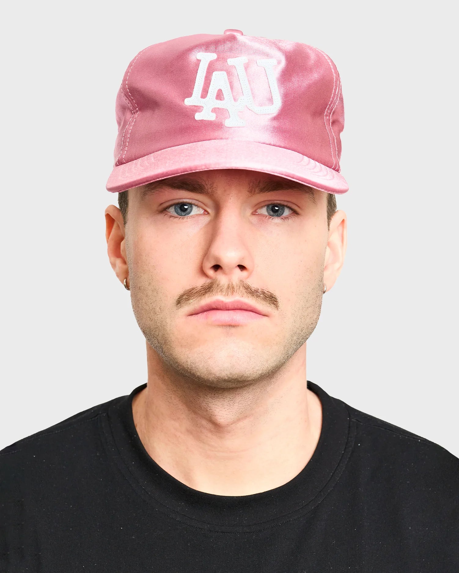 LAU LAU - Baseball Cap - Pink Satin - Headz Up 