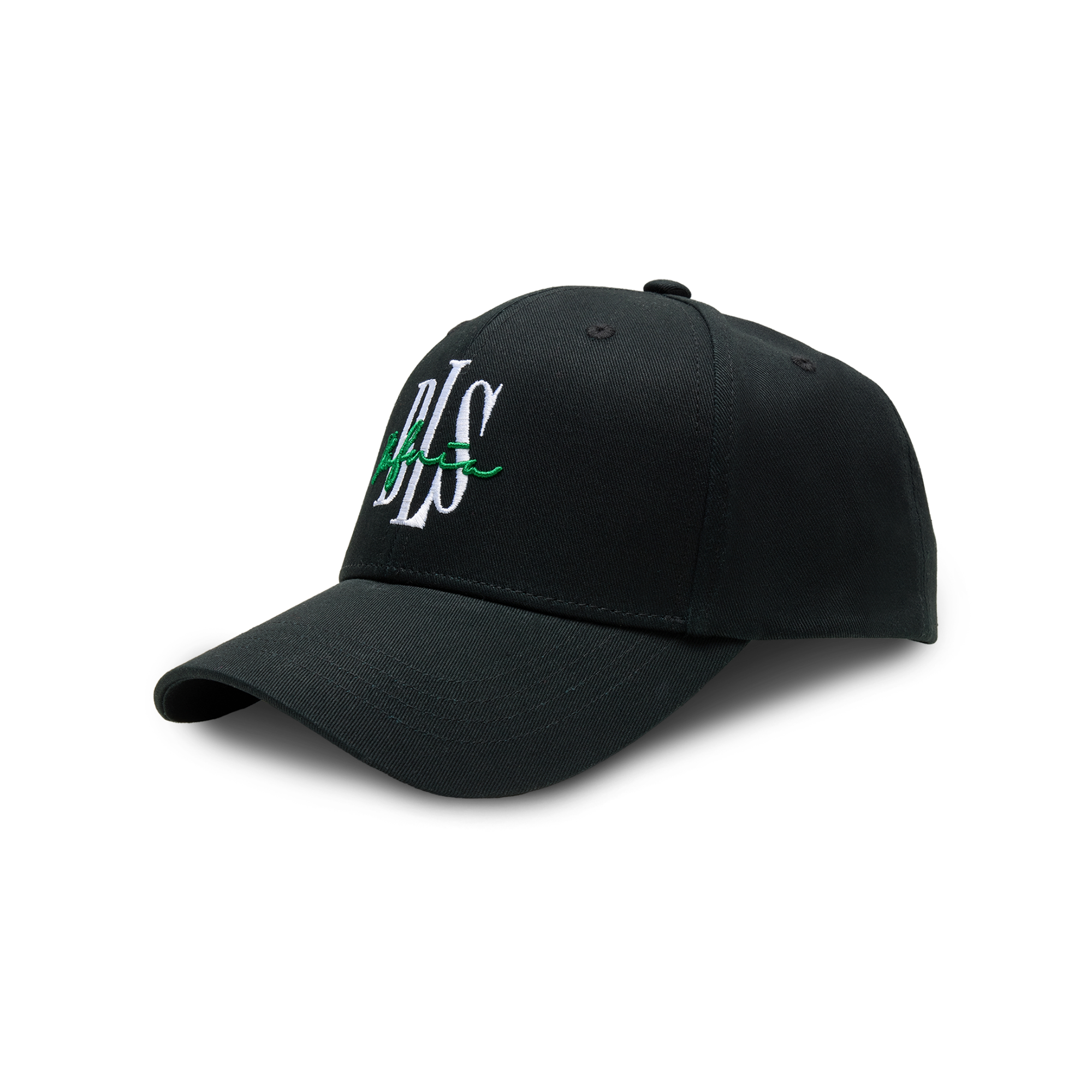 BLS - Signature Baseball Cap - Black/Green - Headz Up 