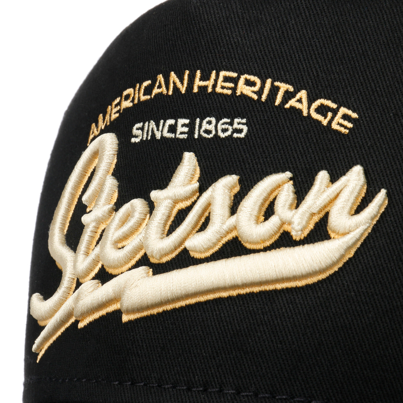 Stetson American Heritage Classic Trucker Cap - Black - Headz Up 