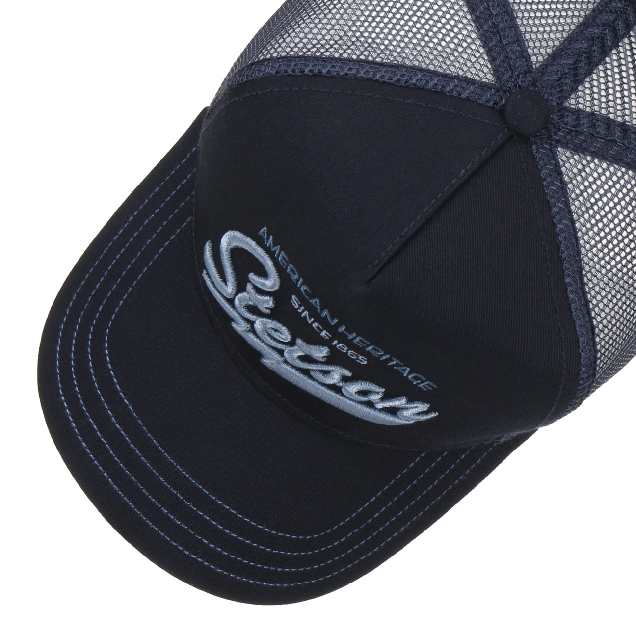Stetson American Heritage Classic Trucker Cap - Navy - Headz Up 