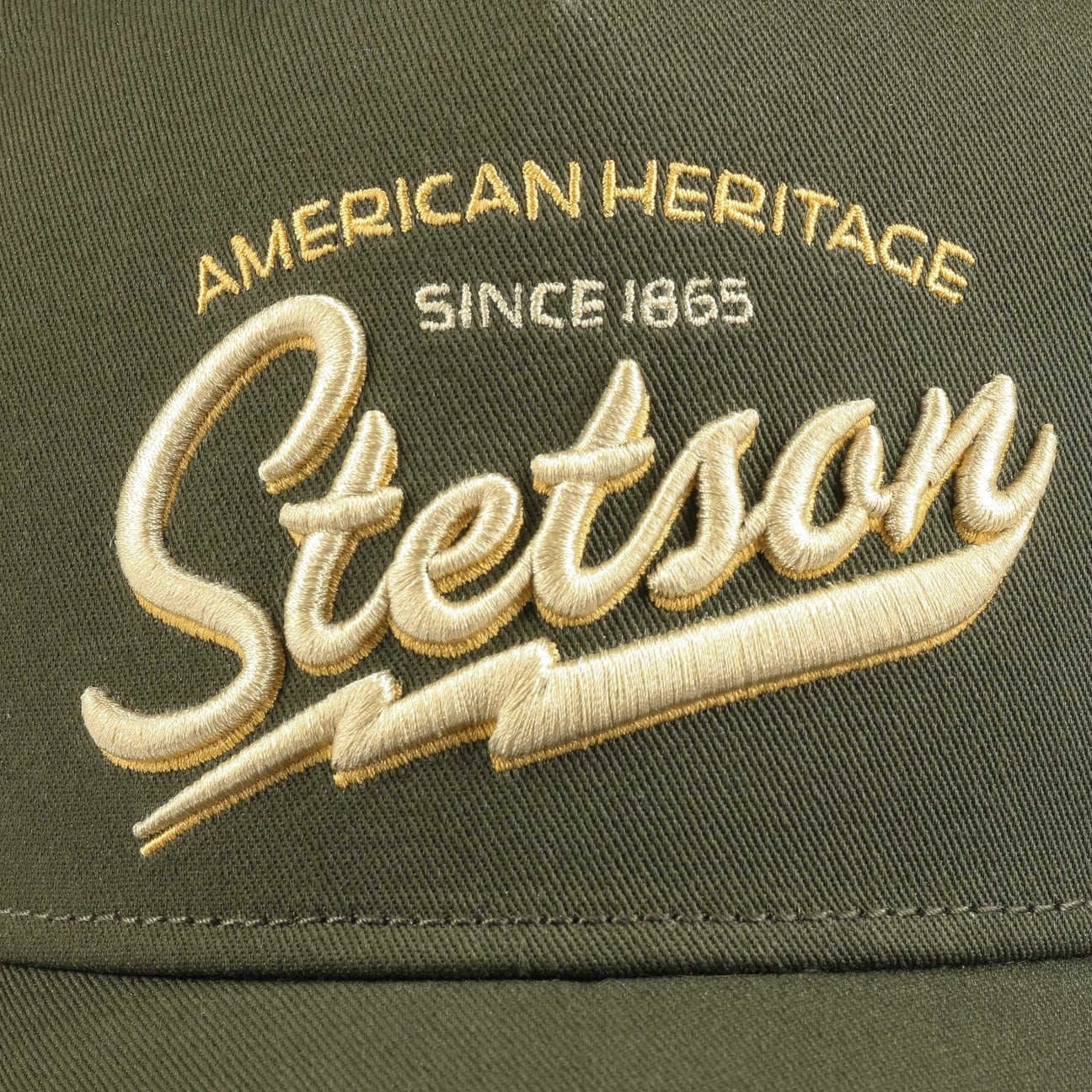Stetson American Heritage Classic Trucker Cap - Olive - Headz Up 