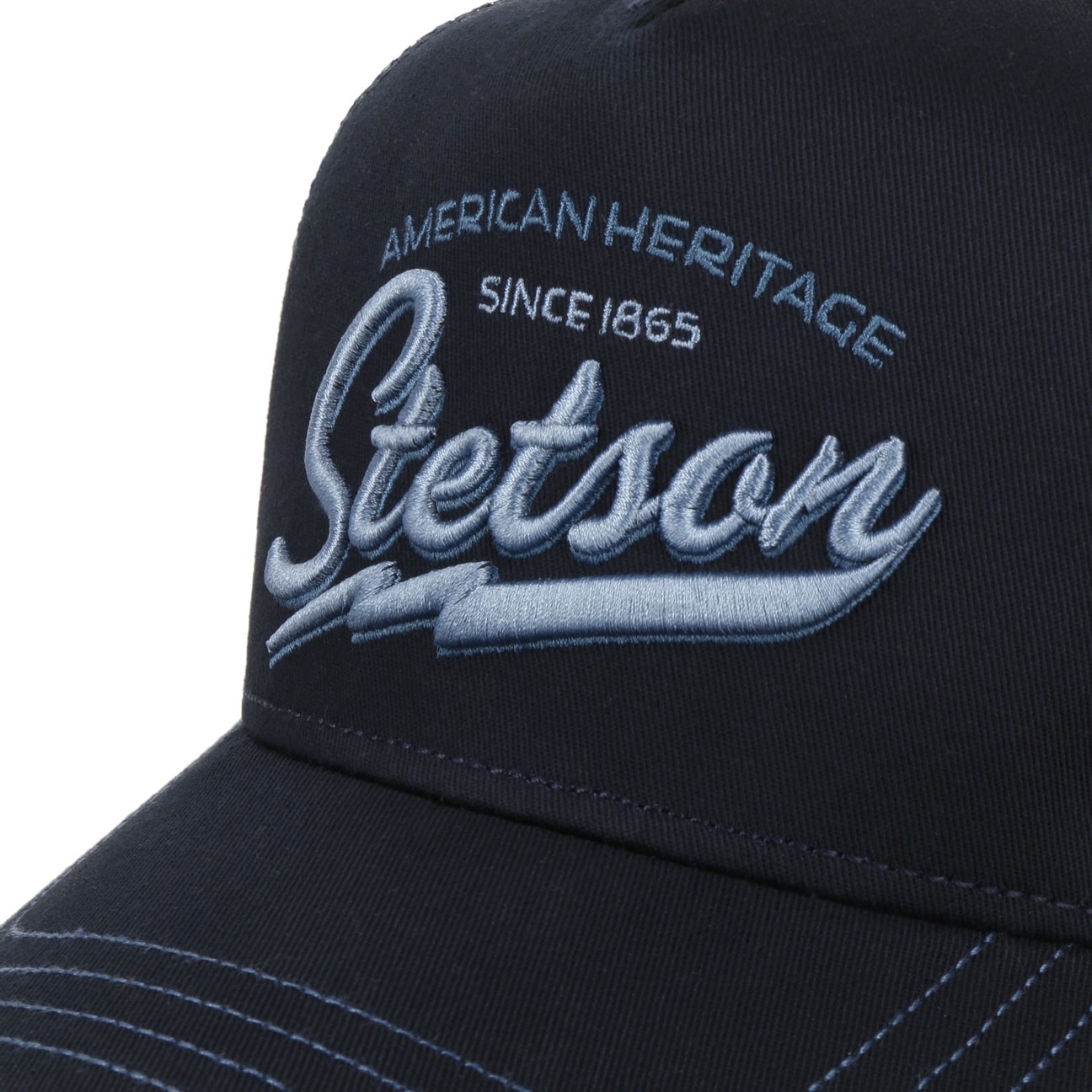 Stetson American Heritage Classic Trucker Cap - Navy - Headz Up 