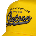 Stetson American Heritage Classic Trucker Cap - Yellow - Headz Up 