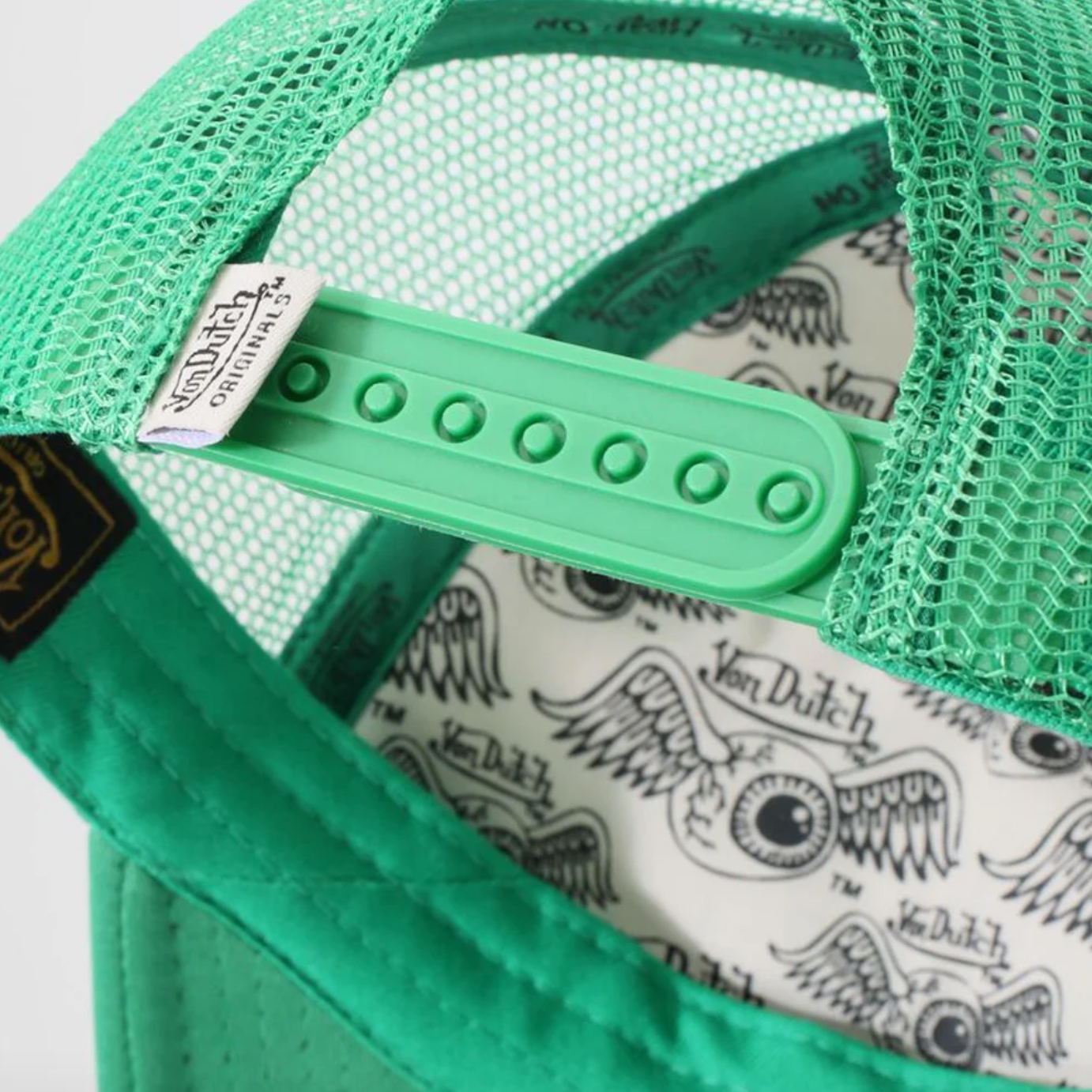 Von Dutch Tampa Trucker Cap - Green/Green - Headz Up 