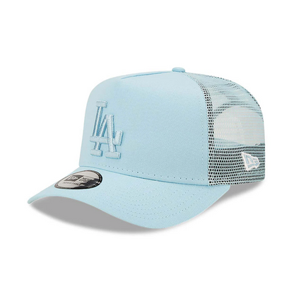 Tonal Mesh Trucker Cap Los Angeles Dodgers - Light Blue - Headz Up 