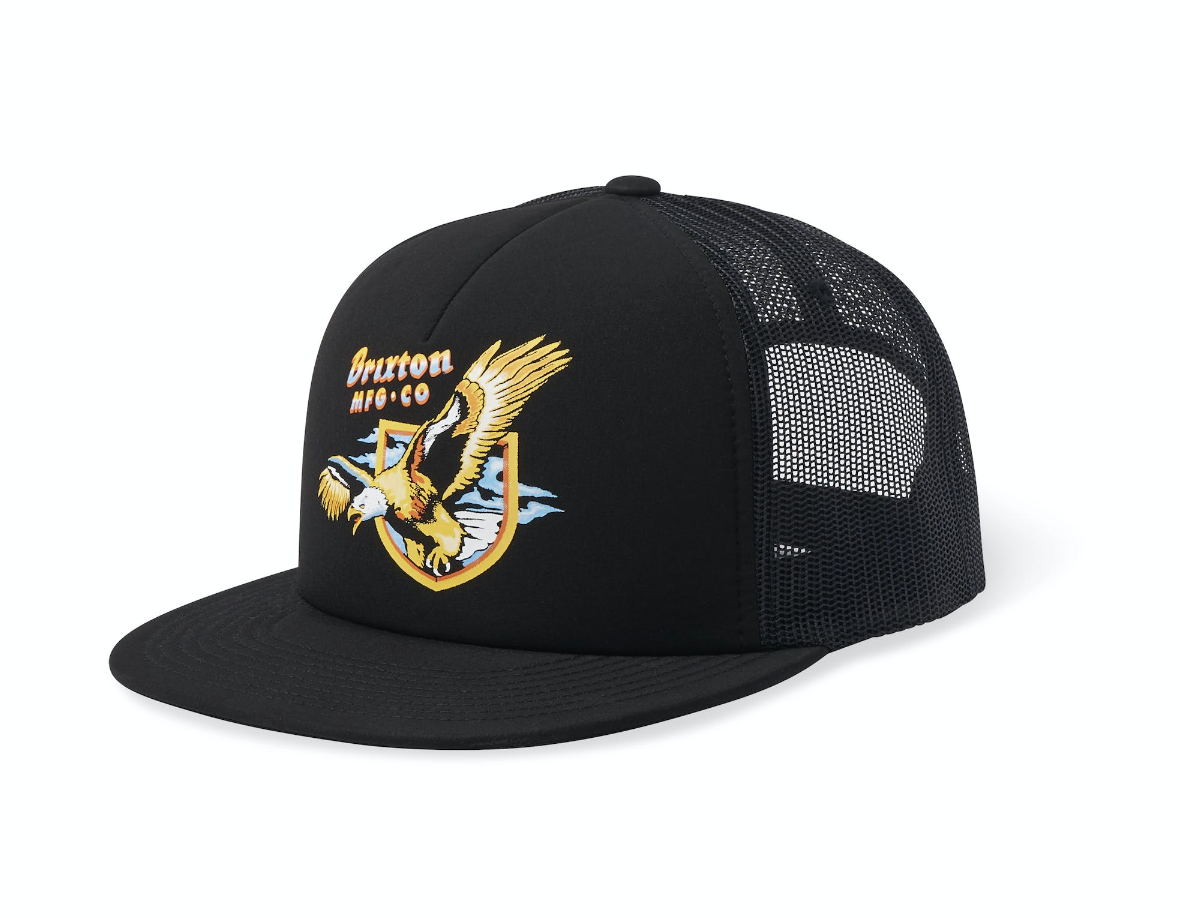 District HP Mesh Trucker Cap - Black - Headz Up 