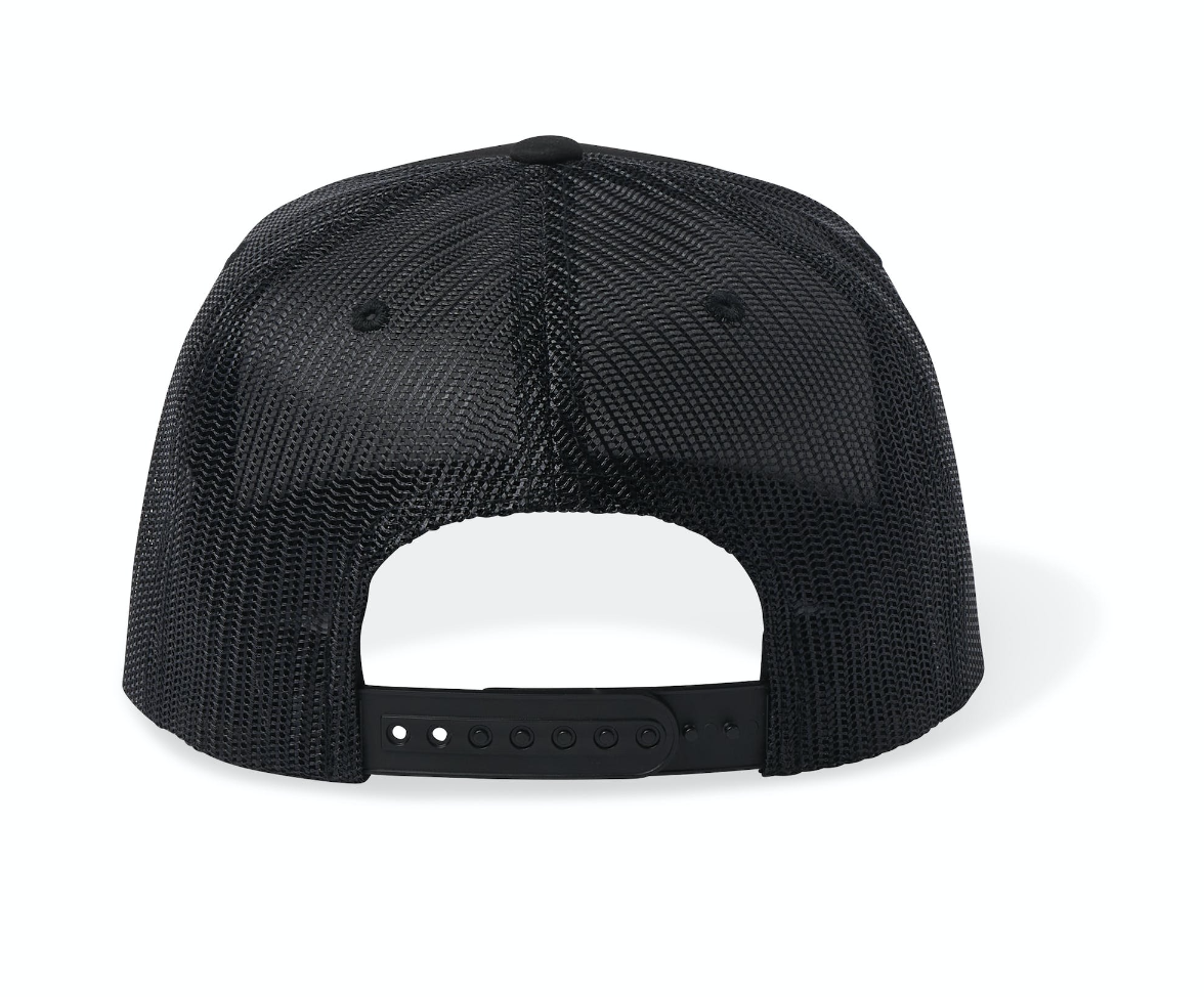 District HP Mesh Trucker Cap - Black - Headz Up 