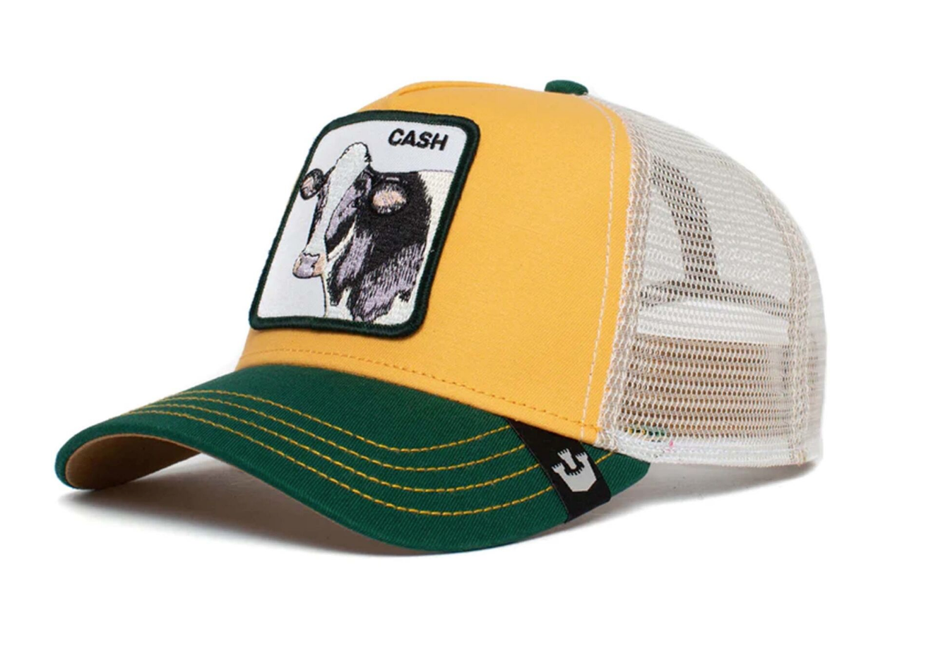 Goorin Bros The Cash Cow - Trucker Cap - Yellow - Headz Up 