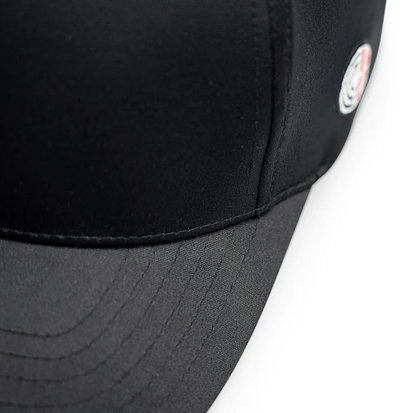 City Caps - Black Satin Baseball Cap - Headz Up 