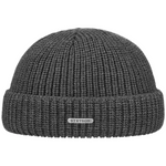 Stetson - Short Beanie Merino - Anthracite - Headz Up 
