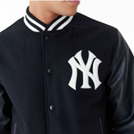 New Era - MLB World Series Varsity Jacket New York Yankees - Black/Off White - Headz Up 