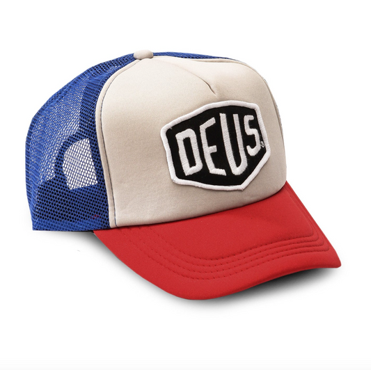 DEUS - Baylands Trucker - Red/Blue/White - Headz Up 