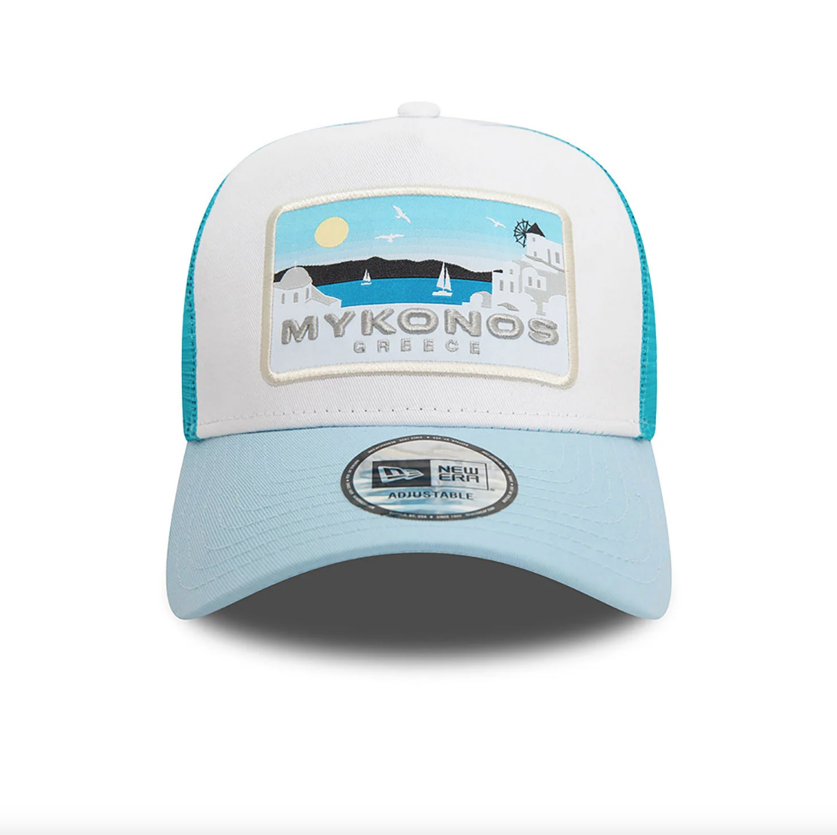 New Era - NE Summer - Trucker Cap - Light Blue/White/Blue - Headz Up 