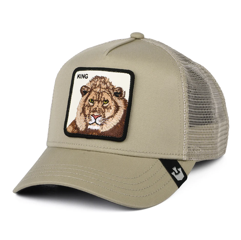 Goorin Bros - The Farm -  The King Lion - Trucker Cap - Khaki - Headz Up 