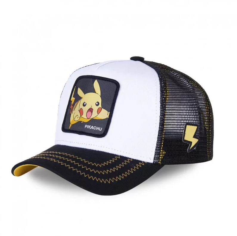 Capslab - CL Pokemon PIKACHU - Black/White - Headz Up 