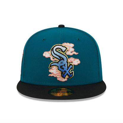 New Era - Chicago White Sox CLOUD SPIRAL - Dark Green - Headz Up 