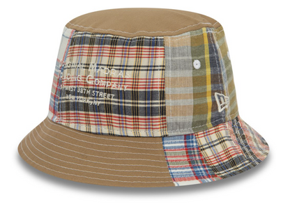 New Era - MADRAS Bucket Hat - Maroon - Headz Up 