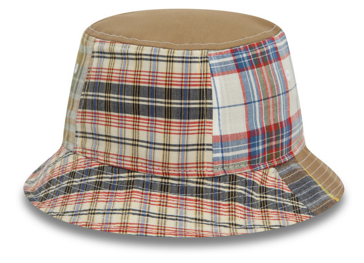 New Era - MADRAS Bucket Hat - Maroon - Headz Up 